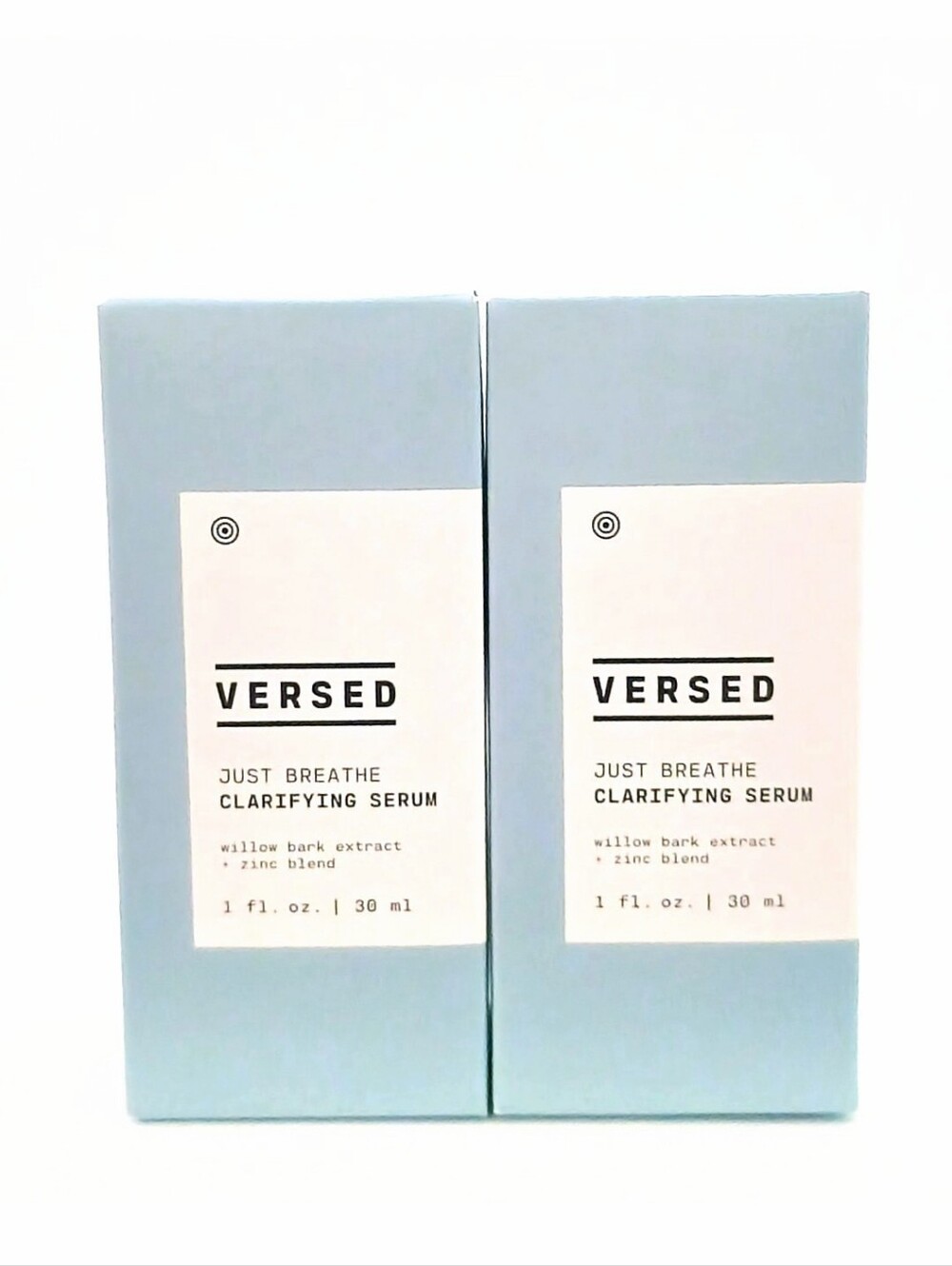 Bundle of 2 Versed Just Breathe Clarifying Serum 1 oz New in Box